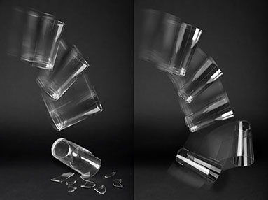Mehrweg Plastikbecher aus Polycarbonat sind nahezu unkaputtbar.